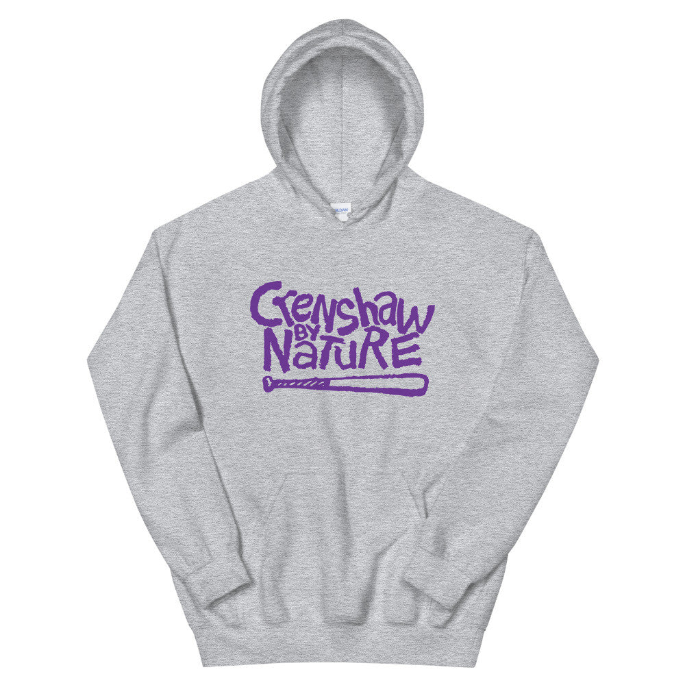 CBN Hoodie — Crenshaw by Nature cotton-blend streetwear hoodie with front pouch pocket (image 2)